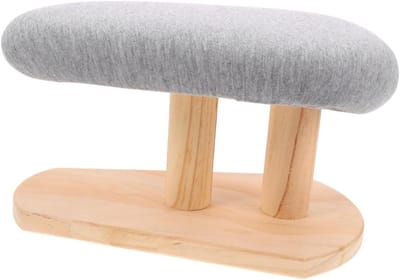 Tafel Strijkplank - Mini Strijkplank - Kleding Strijken - Massief Houten Basis - 29 x 18 cm - Meerkleurig