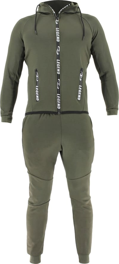 Trainingspak Kids/Volwassenen Limited Army Groen Legend DriFit 8-9 jaar