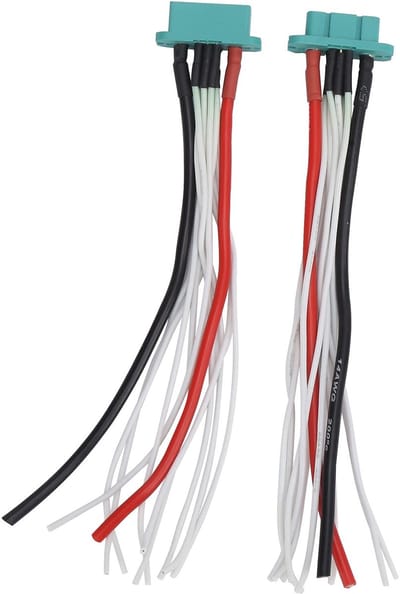 Allecto - Connector Kabel - 9+2 Plugs - 15 cm - Geschikt voor RC Drone - Vaste Vleugel - Hoogwaardige kwaliteit - Betrouwbare verbinding