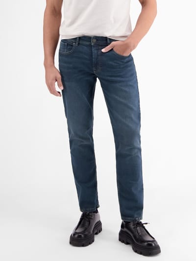 LERROS Baxter Relaxed Fit Jeans – Comfortabele stretch 5-pocket denim , Maat: W31_L32 , Kleur: CLASSIC NAVY , 99% katoen, 1% elastaan
