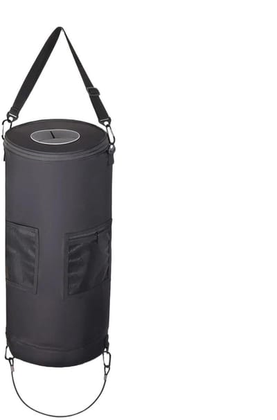 Afvalzak Boot - Vuilnisemmer Opvouwbaar - Afval Beheer - Waterdichte Coating - 64 x 25 x 25 cm - Enkel Kenmerk
