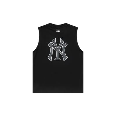 MLB New York Yankees Logo Arrière Mode Sportive Décontracté Gilet Gilet Unisexe Noir 3ATKB0233-50BKS XS black