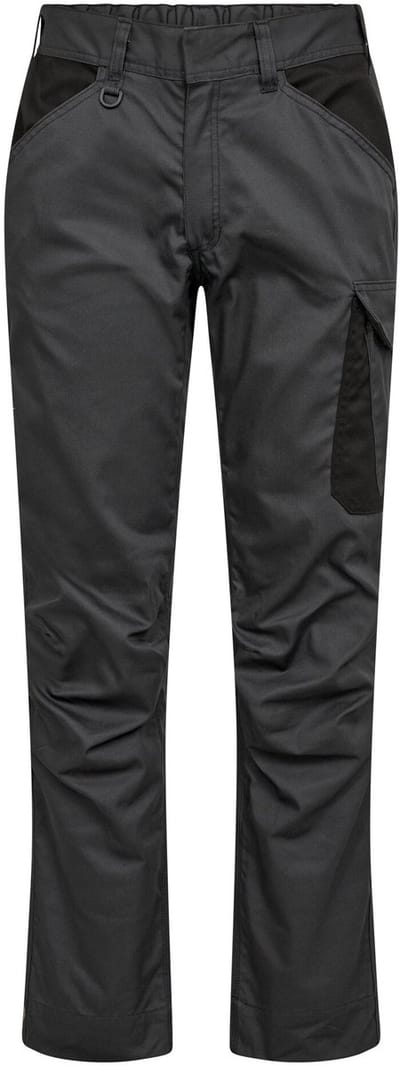 Engel Venture monteursbroek met verdekte drukknopen 2522-154 - Anthracite Grey / Black - 42