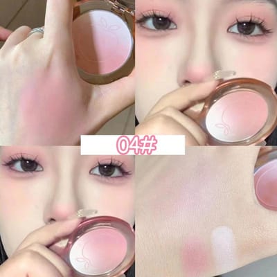 Fard à joues rose pêche, teinte mate pour joues, maquillage durable, éclaircissant pour le visage, poudre Rouge lisse, cosmétiques