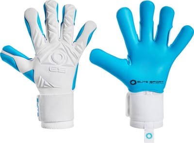 Elite Sport Neo Revolution II Combi Keepershandschoenen - Aqua / Zwart | Maat: 7