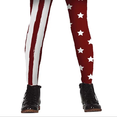 Fiestas Guirca - USA clown Legging (7-12 jaar)