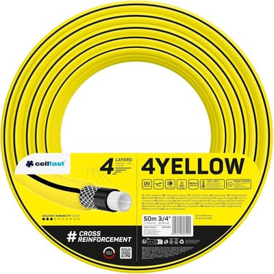 Lichtgewicht 4-laags tuinslang - UV-bestendig en torsiebestendig - 50 meter