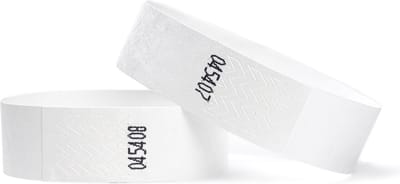 200 Polsbandjes, Tyvek Wit