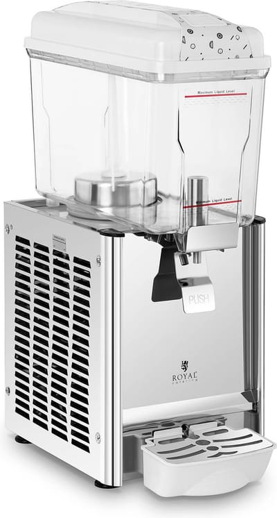 Royal Catering Sapdispenser - 12 L - koel- en roersysteem 10011636