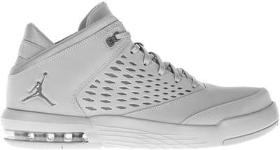 Nike Jordan Flight Origin 4 Basketbalschoenen - Maat 40 - Mannen - licht grijs
