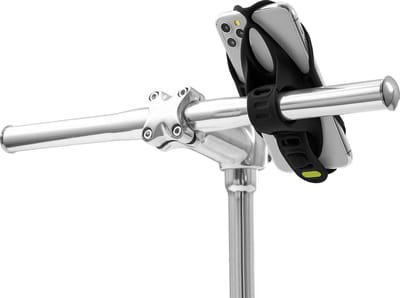Bone Bike Tie 4 Telefoonhouder Fiets Universeel - Zwart - Stuurbevestiging fietshouder