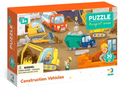 Puzzle 30 Profesje Maszyny budowlane DOP300373