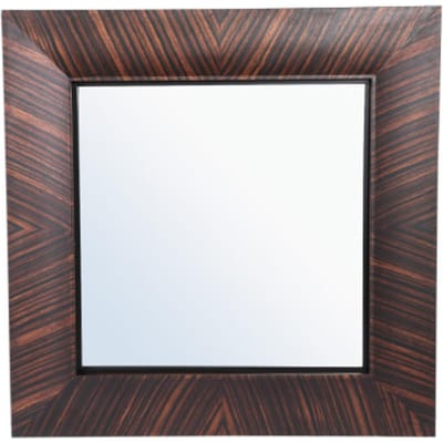 PTMD - Spiegel Gezzy - Bruin - 110x7x110cm