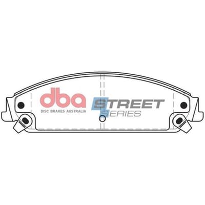 Tuning-remblokken DBA DB2008SS