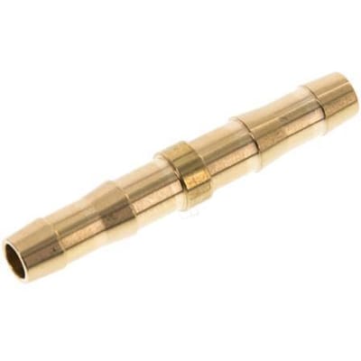 8 mm Messing Slangkoppeling DIN EN 560 [5 Stuks]