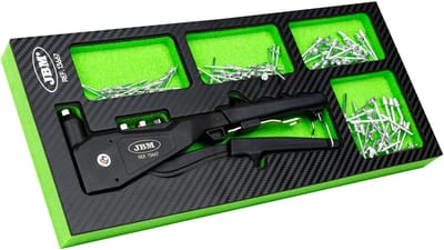 JBM tools popnageltang in foam inleg inclusief popnagels