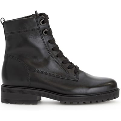 Gabor Gabor Veterboots zwart Leer