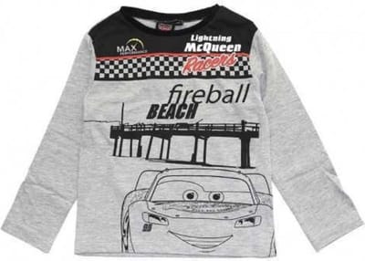 Disney Cars longsleeve - grijs - maat 122/128 (8 jaar)