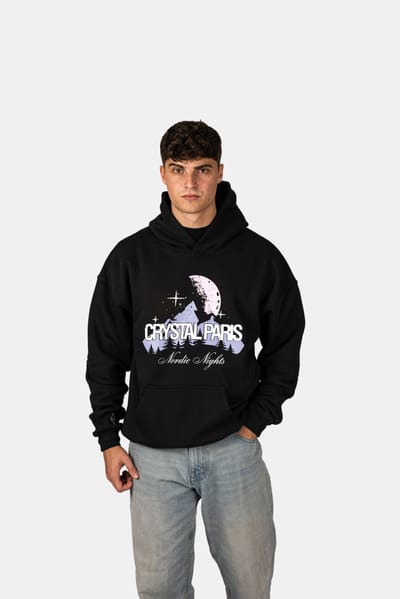Crystal Paris Oversized hoodie North