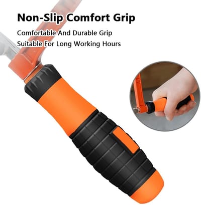 Dailygoods- Staaldraadzaag 360° draaibaar handvat - Draagbare mini-copingzaag - Outdoor survival - Hout/plastic/bot/schuin zagen - Sterk snijvermogen - Flexibel en eenvoudig op te bergen - Zaag