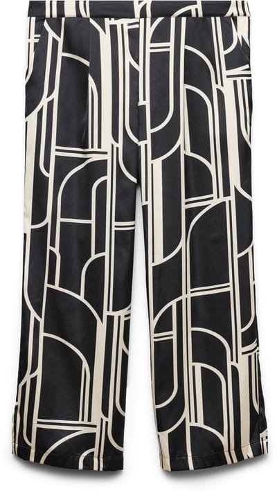 Vero Moda Curve Broek met wijde pijpen VMCHADLEY Mid waist Broek