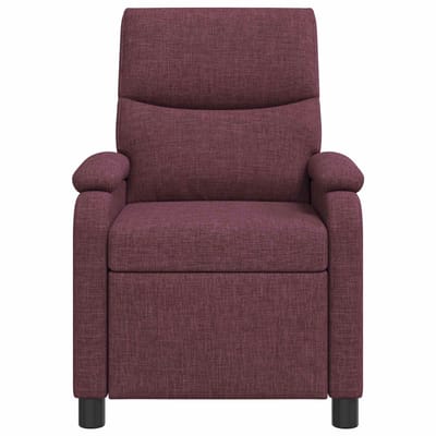 vidaXL - Recliner - Paars - Stof