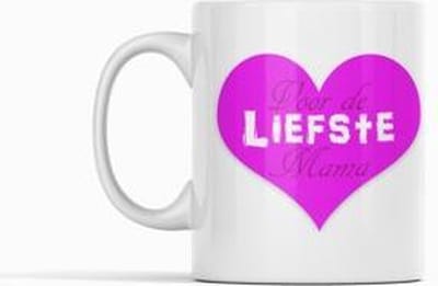 Passie voor Stickers Witte koffie mok / beker: Voor de liefste Mama