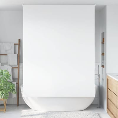 vidaXL - Doucherolgordijn - 150x240 - cm - stofbreedte - 146 - cm