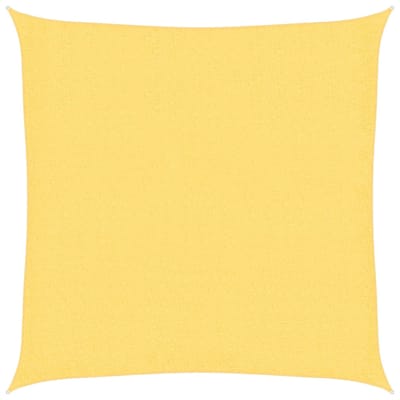 vidaXL - Zonnescherm - HDPE - vierkant - beige - 3,6x3,6 - m