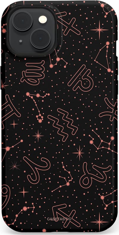 Casetastic Hoesje Geschikt voor Apple iPhone 15 Plus Magsafe - Stijlvolle Beschermende Duo-layer Case - Astropuls