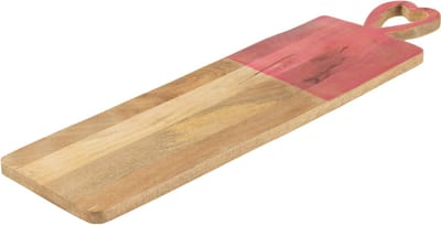 J-Line snijplank Lang - hout - roze