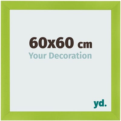 Your Decoration - Fotolijst 60x60 cm - MDF - Groen - Pisa
