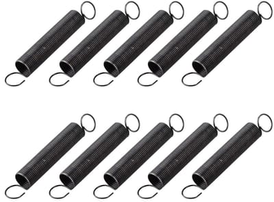 SnelShoppen - 10 Stuks Zwarte Spiraalveer 5mm OD Lichtgewicht Compressie Veer voor 3D Printer Armen van Effector DIY Reprap Cossel Delta Rostock