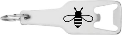 Akyol - bij flesopener - Dieren - bij - bij liefhebber - dier - leuk kado voor iemand die van dieren houd - 105 x 25mm