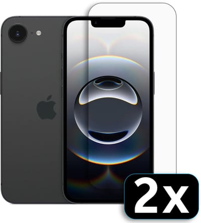Casemania Glas Geschikt voor Apple iPhone 16e - Screenprotector Gehard Glas - Tempered Glass - 2 Stuks
