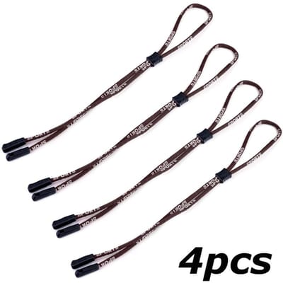 4 stuks antislip briltouw voor mannen vrouwen unisex retro elastische brillenaccessoires buitensportbrilkoord brillenketting gray
