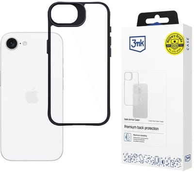 Apple iPhone 16E - 3mk satijnen pantserhoesje+