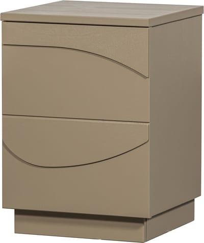 WOOOD Teo Nachtkastje - Grenen - Mud - 50x36x35