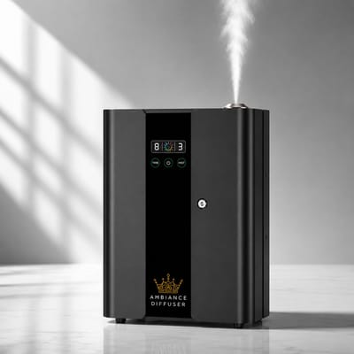 Ambiance Diffuser CD2000 WiFi- HVAC Geurmachine – Professionele Scent Diffuser met App Bediening – 1000 ml – Tot 1500 m² 2 Brushless Motoren