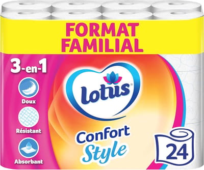 Zacht en Sterk Toiletpapier - 24 Rollen Familievoordeel