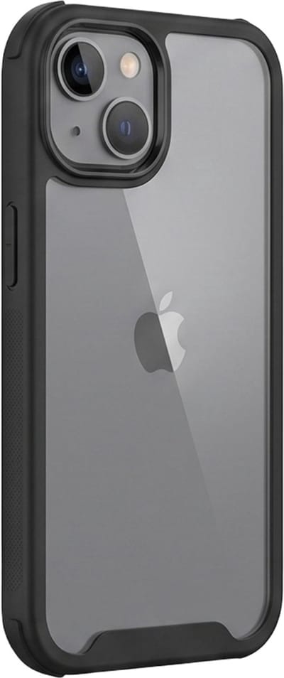 Bigben Connected, Hoesje geschikt voor iPhone 14 - 360° Volledige Bescherming, Transparant