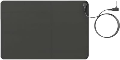 Aardingsmat - Geleidend deken - Balans bevorderen - Antistatische eigenschappen - 40x60cm - Zwart
