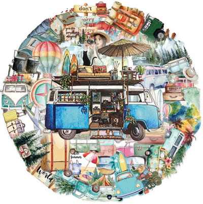 Ainy Vakantie PET Stickers 50 stuks voor bullet journal, fotoalbum, laptop, telefoon, waterfles en zelfs als muursticker of geschenksticker. Knutselen stickervellen voor kinderen en volwassenen