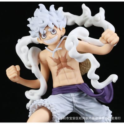 One Piece Anime Figuur 22cm Grandista Monkey D. Luffy 5e Figuur Hoge Kwaliteit Cartoon Beeldje Ornamenten Cadeau white
