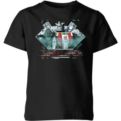 Transformers Wheeljack Glitch Kids' T-Shirt - Zwart - 98/104 (3-4 jaar)