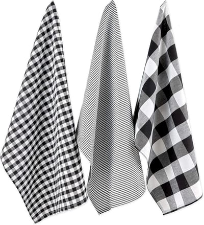 Set Keukendoeken en Vaatdoeken van 100% Katoen - Absorberend en Sneldrogend