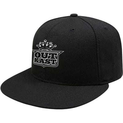 Outkast unisex volwassen keizerlijke kroon snapback cap One Size zwart/wit