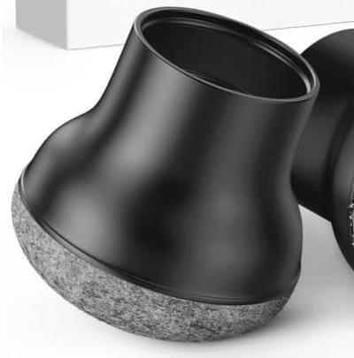 Ronde Stoelpootdoppen met Vilt voor Vloerbescherming - Silicone Stoelpootbeschermers