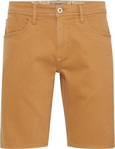 Blend Jogg Denim Korte Broek Knoop Brown Sugar - Maat XXL