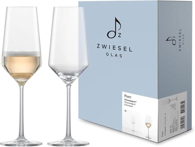 Zwiesel Glas Pure Champagneglas met MP 77 - 0.297 Ltr - set van 2